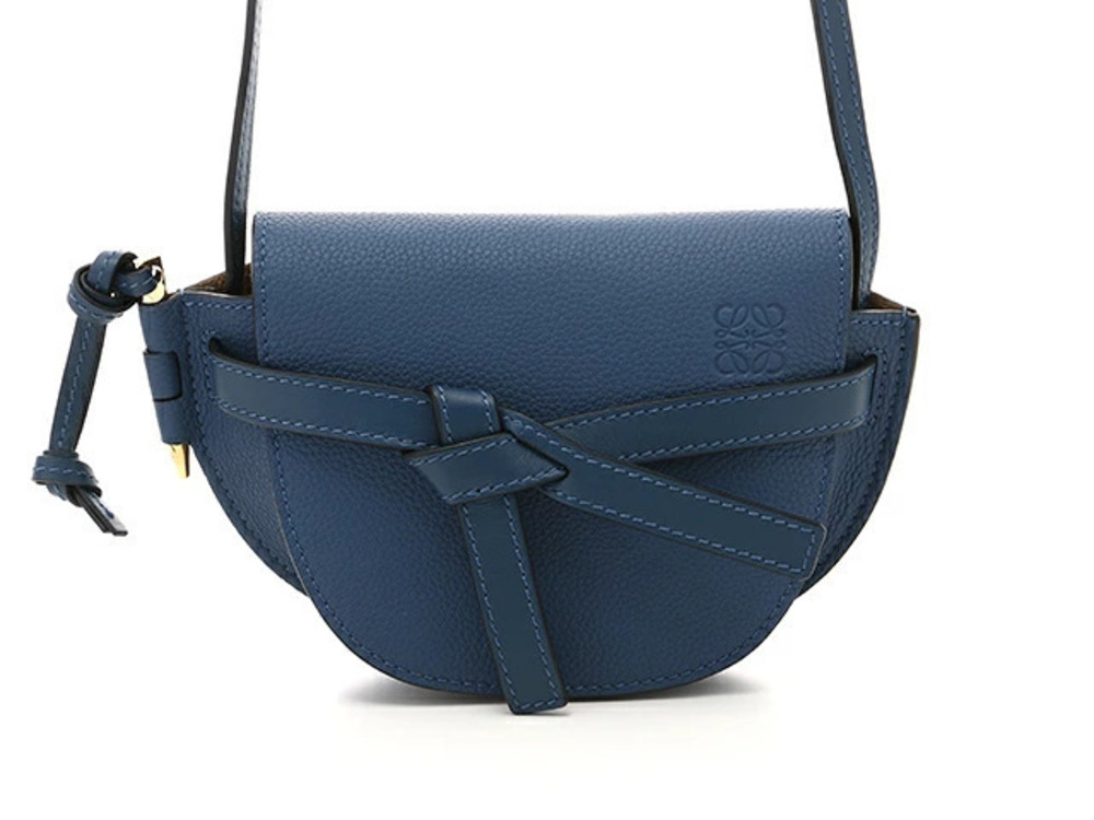 Loewe Gate Bag Navy Blue